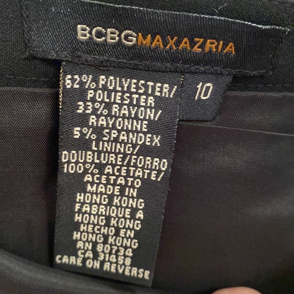 SEXYFringe Mini Skirt BCBG Size 10 - Picture 3 of 4